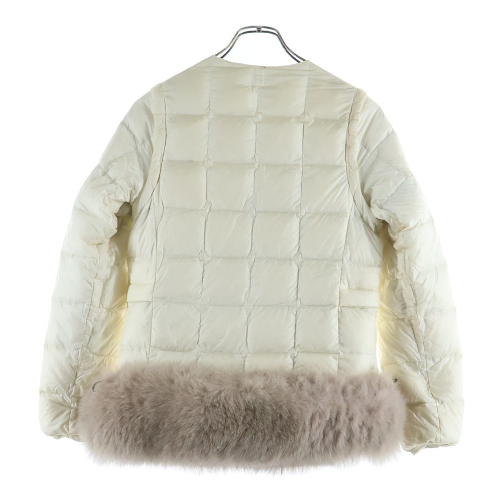 TAION(タイオン) EXTRA 裾 3WAY ダウンジャケット レディース ホワイト EXTRA-001