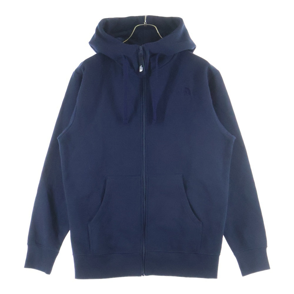 THE NORTH FACE(ザノースフェイス) REARVIEW FULL ZIP HOODIE リアビュー フルジップ ロゴデザイン フーデッド スウェット パーカー ネイビー NT12442