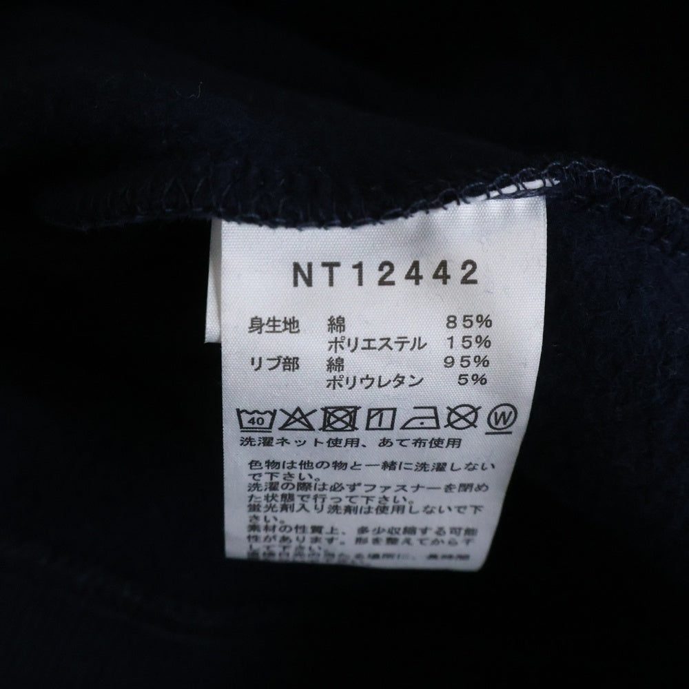 THE NORTH FACE(ザノースフェイス) REARVIEW FULL ZIP HOODIE リアビュー フルジップ ロゴデザイン フーデッド スウェット パーカー ネイビー NT12442