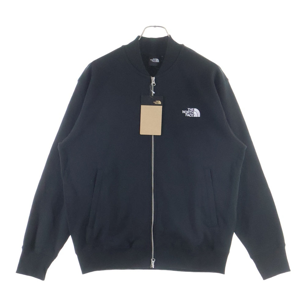 THE NORTH FACE(ザノースフェイス) HEATHER BOMBER SWEAT JACKET ヘザーボンバー ジップアップ スウェットジャケット ブラック NT12534R