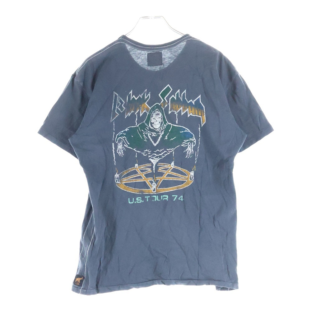 VINTAGE(ヴィンテージ) 00S VINTAGE TRUNK SHOW BLACK SABBOTH ヴィンテージ ブラックサバス トランクショー フロントロゴデザイン クルーネック カットソー 半袖Tシャツ グレー