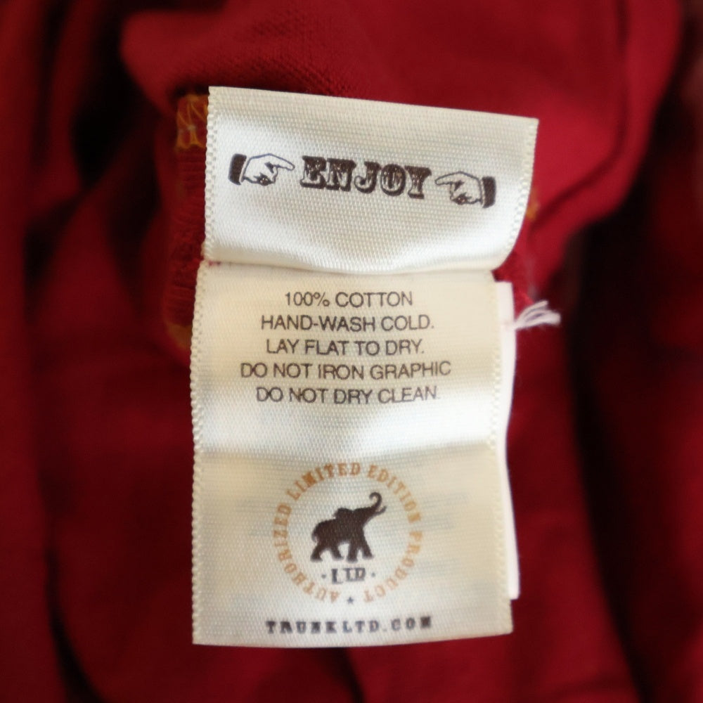 VINTAGE(ヴィンテージ) 00S VINTAGE FLEETWOODMAC ヴィンテージ フリーウッド フロントロゴデザイン クルーネック カットソー 半袖Tシャツ レッド