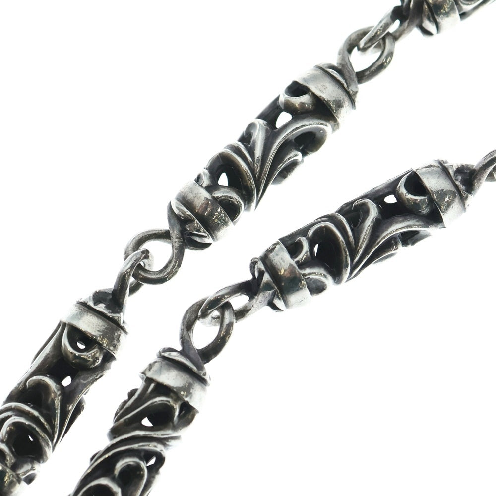 CHROME HEARTS(クロムハーツ) ROLLER LONG-T オールド 2クリップロングローラー ウォレットチェーン シルバー