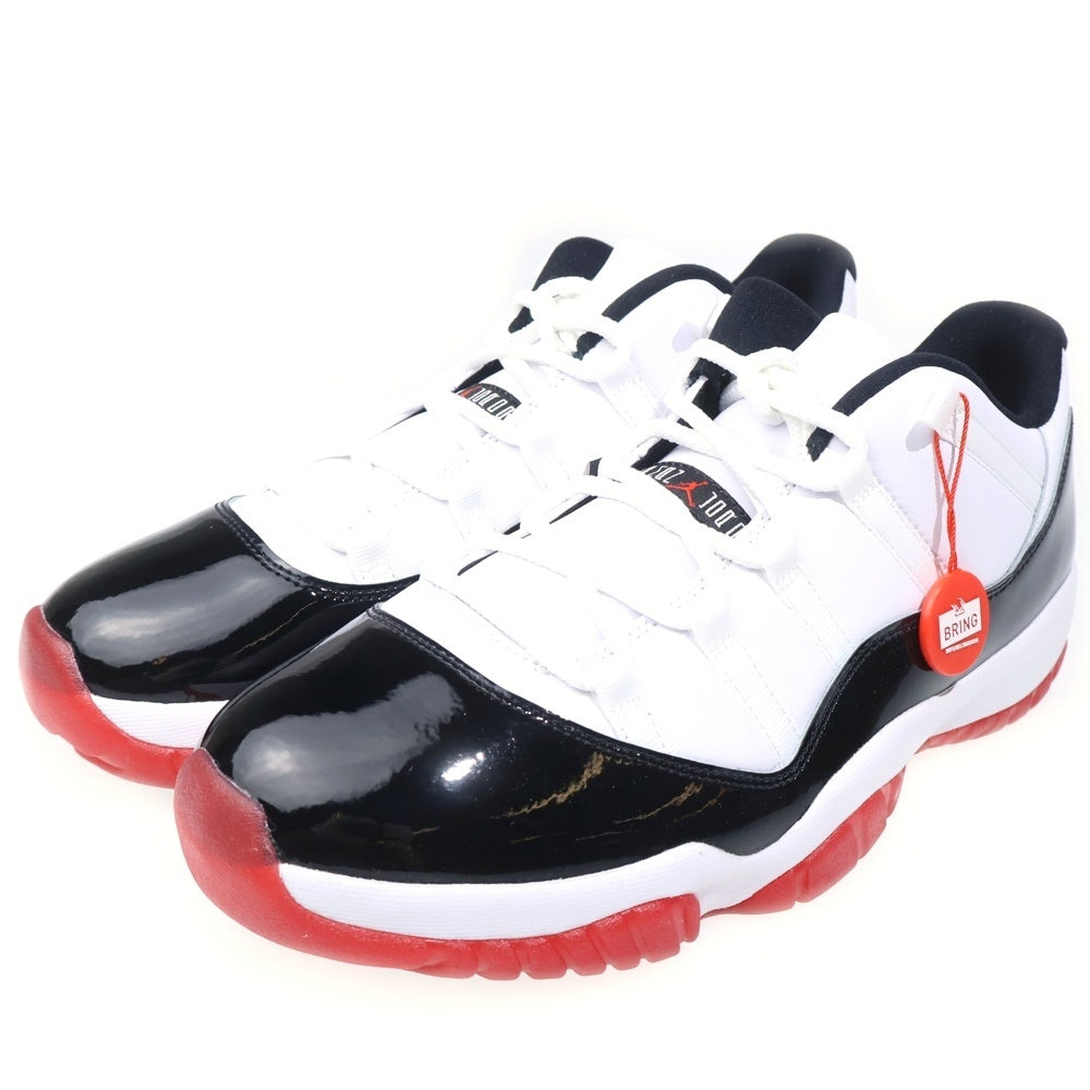NIKE(ナイキ) AIR JORDAN 11 RETRO LOW BRED エアジョーダン11 レトロ ブレッド ローカットスニーカー AV2187-160 US12/30cm ブラック/レッド