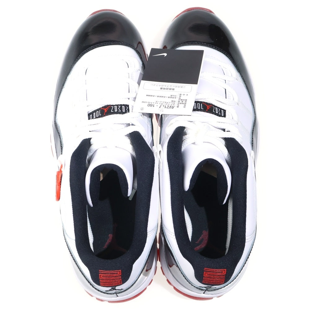 NIKE(ナイキ) AIR JORDAN 11 RETRO LOW BRED エアジョーダン11 レトロ ブレッド ローカットスニーカー AV2187-160 US12/30cm ブラック/レッド