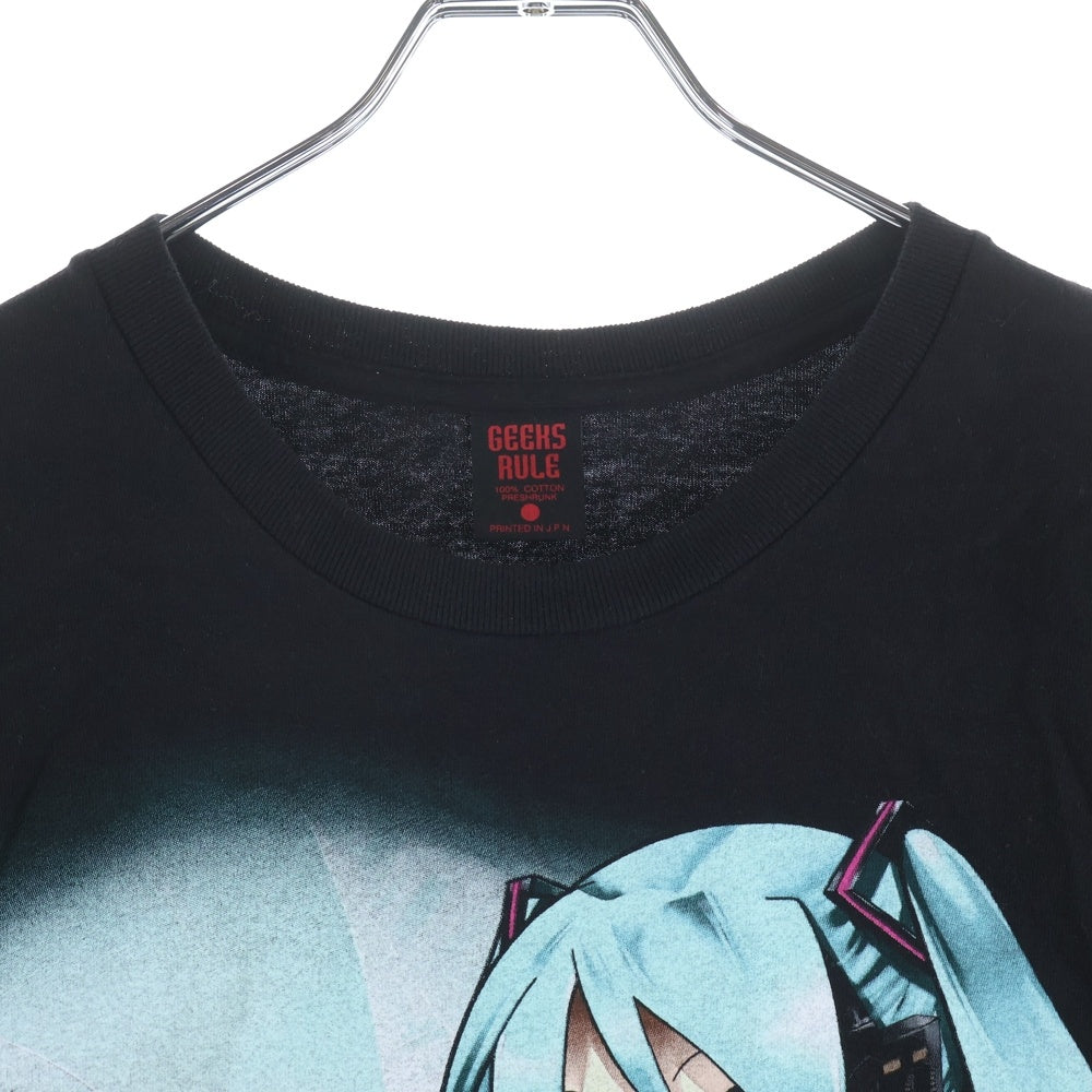 GEEKSRULE(ギークスルール) ×HATSUNE MIKU 15 SILKSCREEN PRINTING T