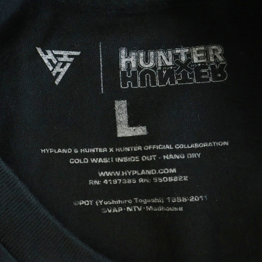 VINTAGE(ヴィンテージ) 10S VINTAGE HUNTER×HUNTER PHANTOM TROUPE 2011 TEE ヴィンテージ ハンターハンター 幻影旅団 バックプリントTシャツ 半袖クルーネックカットソー ブラック