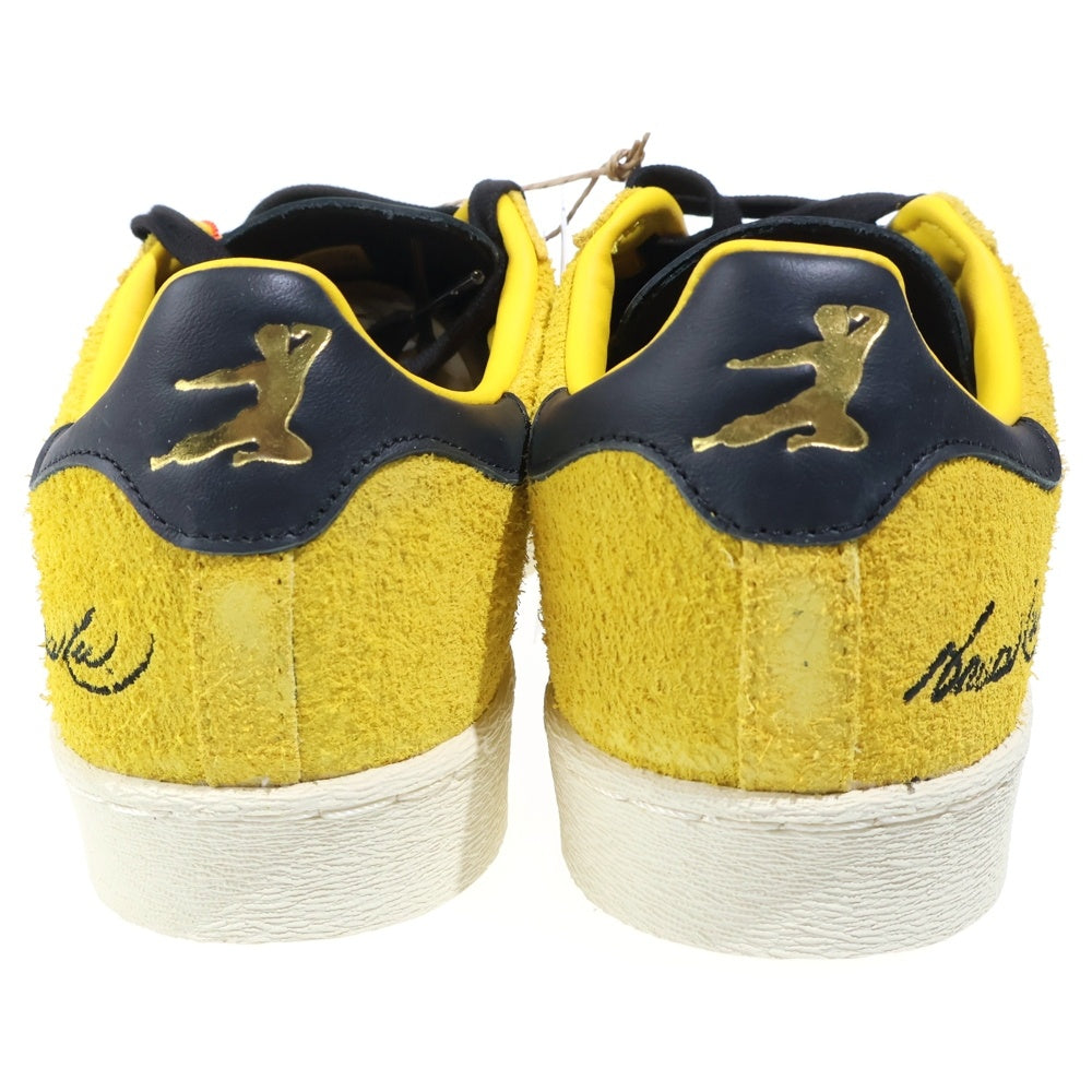 adidas(アディダス) ×BRUCE LEE JABBAR LOW GAME OF DEATH ブルースリー ジャバー 死亡遊戯 ローカットスニーカー イエロー/ブラック US9.5/27.5cm JR1597