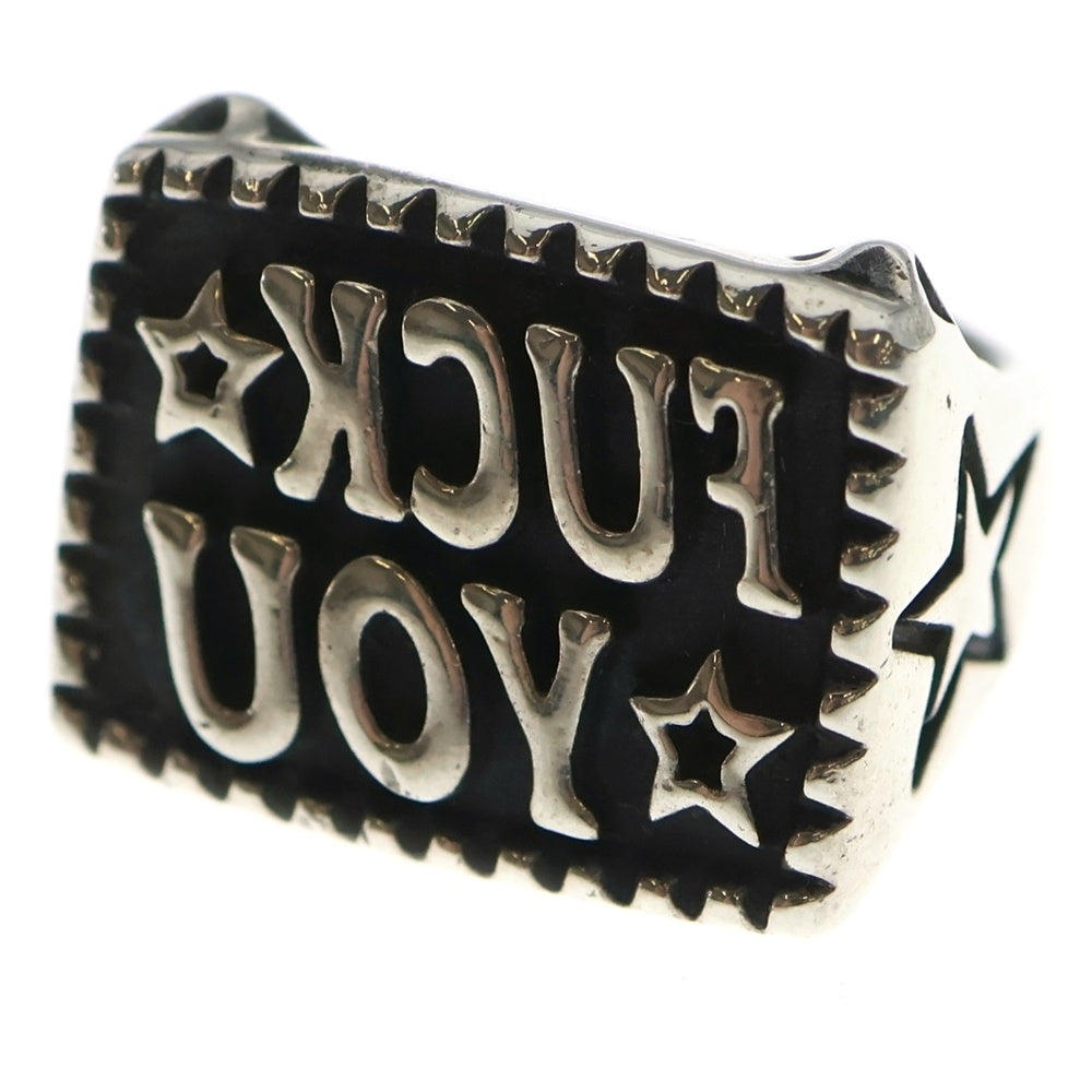 CODY SANDERSON(コディーサンダーソン) FUCK YOU RING ファックユー スタンプリング シルバー