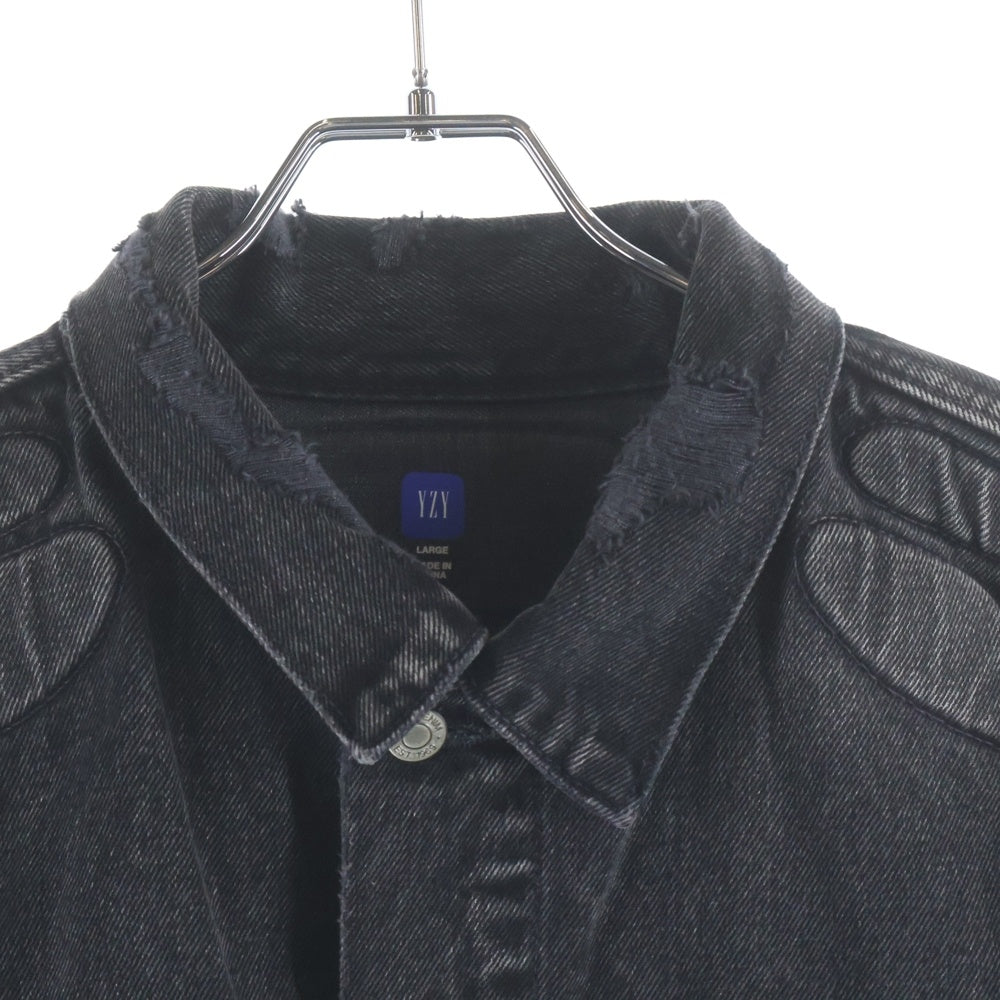 YEEZY GAP(イージーギャップ) PADDED DENIM JACKET パデッド デニム ジャケット グレー 528618-00-1