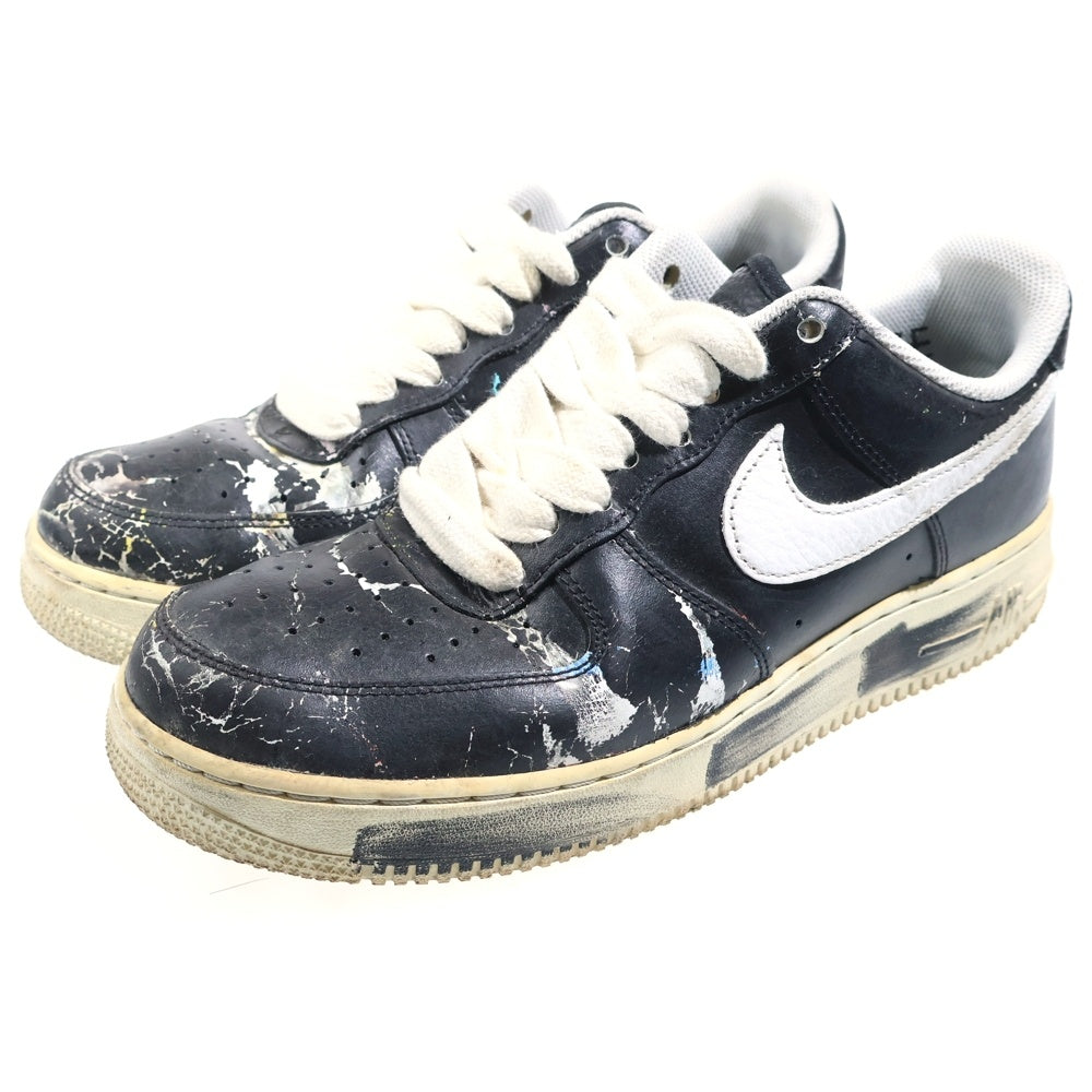 NIKE(ナイキ) ×PEACEMINUSONE AIR FORCE 1 LOW PARA NOISE ピースマイナスワン エアフォース1 パラノイズ ローカットスニーカー ブラック US9.5/27.5cm AQ3692-001