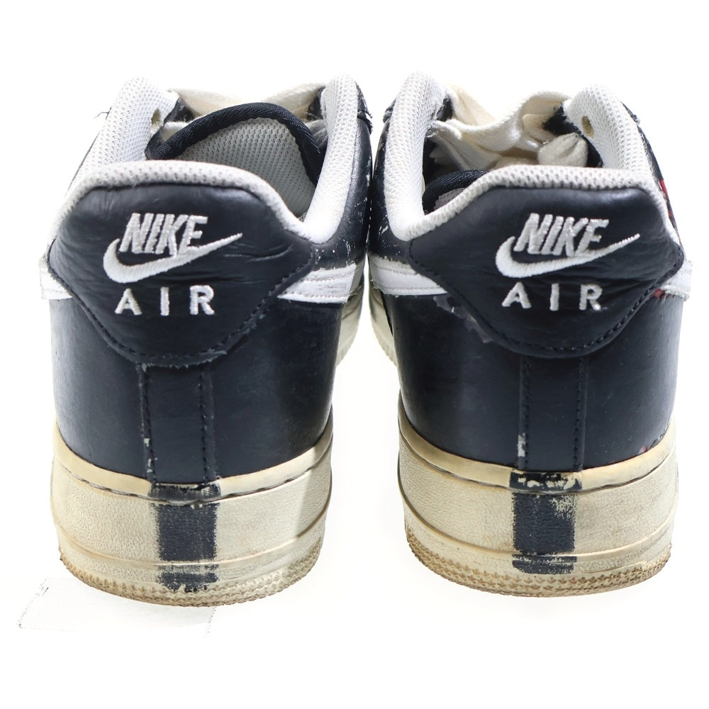 NIKE(ナイキ) ×PEACEMINUSONE AIR FORCE 1 LOW PARA NOISE ピースマイナスワン エアフォース1 パラノイズ ローカットスニーカー ブラック US9.5/27.5cm AQ3692-001
