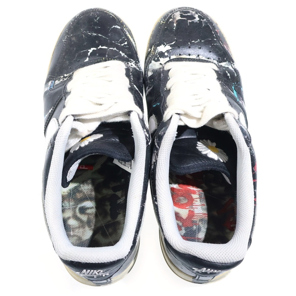 NIKE(ナイキ) ×PEACEMINUSONE AIR FORCE 1 LOW PARA NOISE ピースマイナスワン エアフォース1 パラノイズ ローカットスニーカー ブラック US9.5/27.5cm AQ3692-001