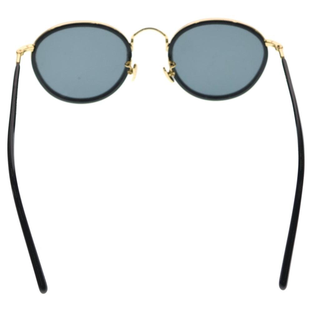 A.D.S.R.(エーディーエスアール) EVANS 01 エヴァンス サークルフレーム サングラス メガネ ブラック/ゴールド