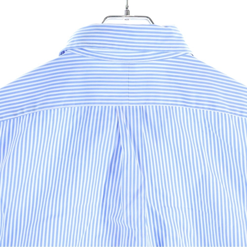 POLO RALPH LAUREN(ポロラルフローレン) CLASSIC FIT クラシックフィット ストライプ ボタンダウン長袖シャツ ホワイト/ブルー