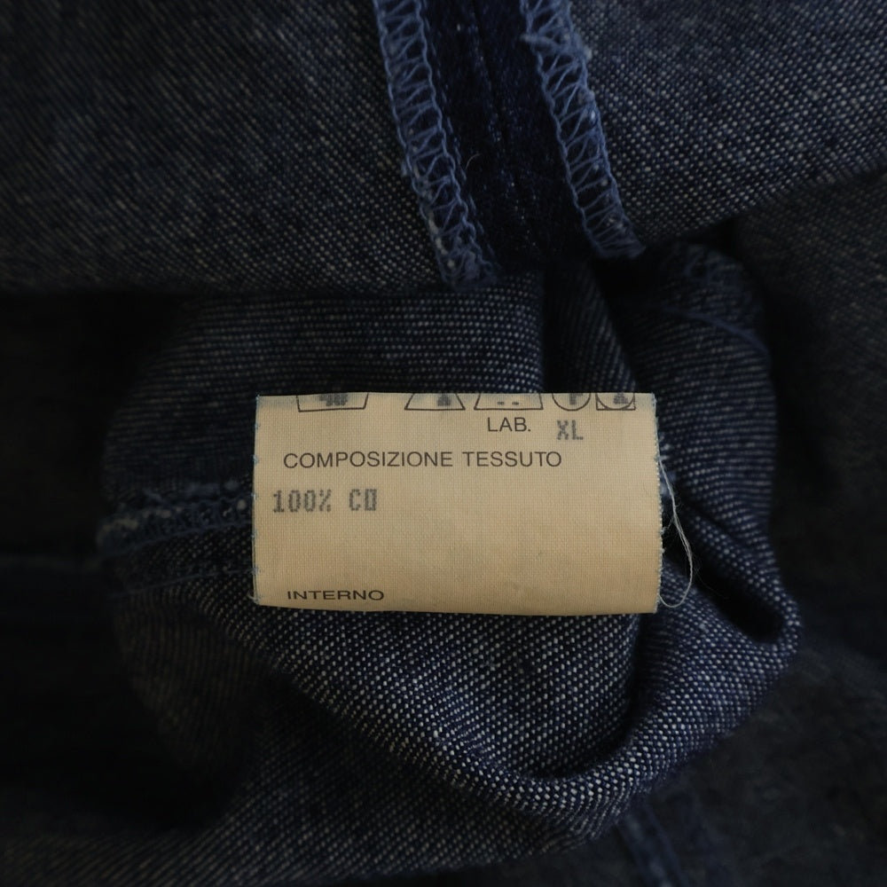 FENDI(フェンディ) FFロゴ ノースリーブ デニム ワンピース インディゴ レディース