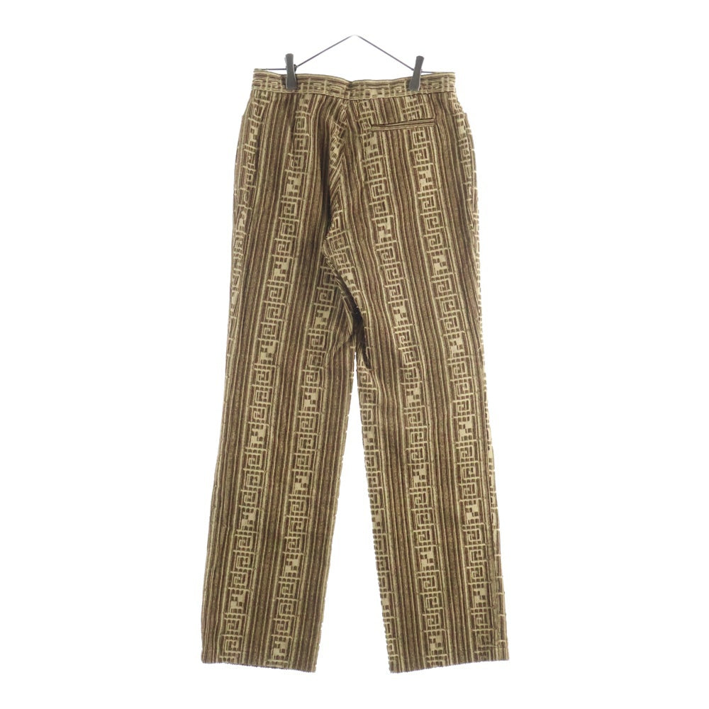 FENDI(フェンディ) ズッカ柄 コーデュロイパンツ ベージュ