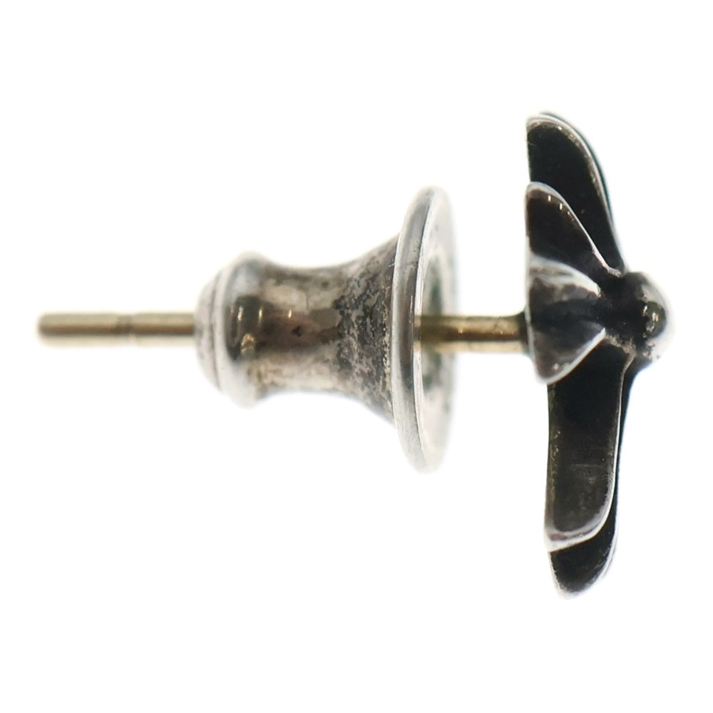 CHROME HEARTS(クロムハーツ) No2 CH CRS CHクロス スタッズピアス シルバー BCA407