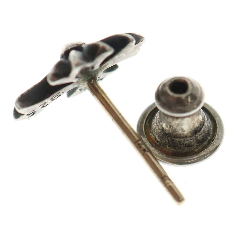 CHROME HEARTS(クロムハーツ) No2 CH CRS CHクロス スタッズピアス シルバー BCA407