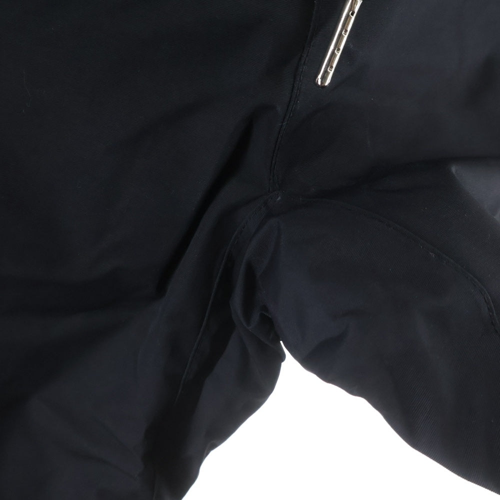 WIND AND SEA(ウィンダンシー) 24SS SEA WATER REPELLENT PANTS ロゴプリント レぺレントナイロンパンツ ブラック WDS-0-SIG-24-Q3-PT-01