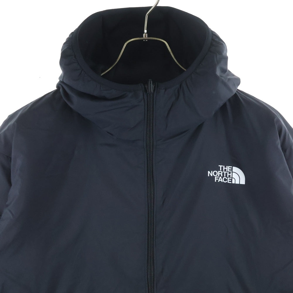 THE NORTH FACE(ザノースフェイス) REVERSIBLE TECH AIR HOODIE ロゴプリント リバーシブル テック エア フーデッドナイロンジャケット ネイビー NT62289