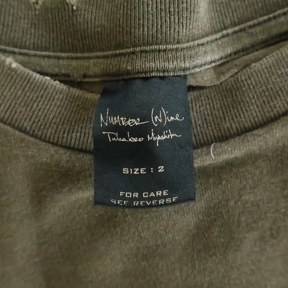 NUMBER (N)INE(ナンバーナイン) 04AW ARCHIVE GIVE期 ブッシュ