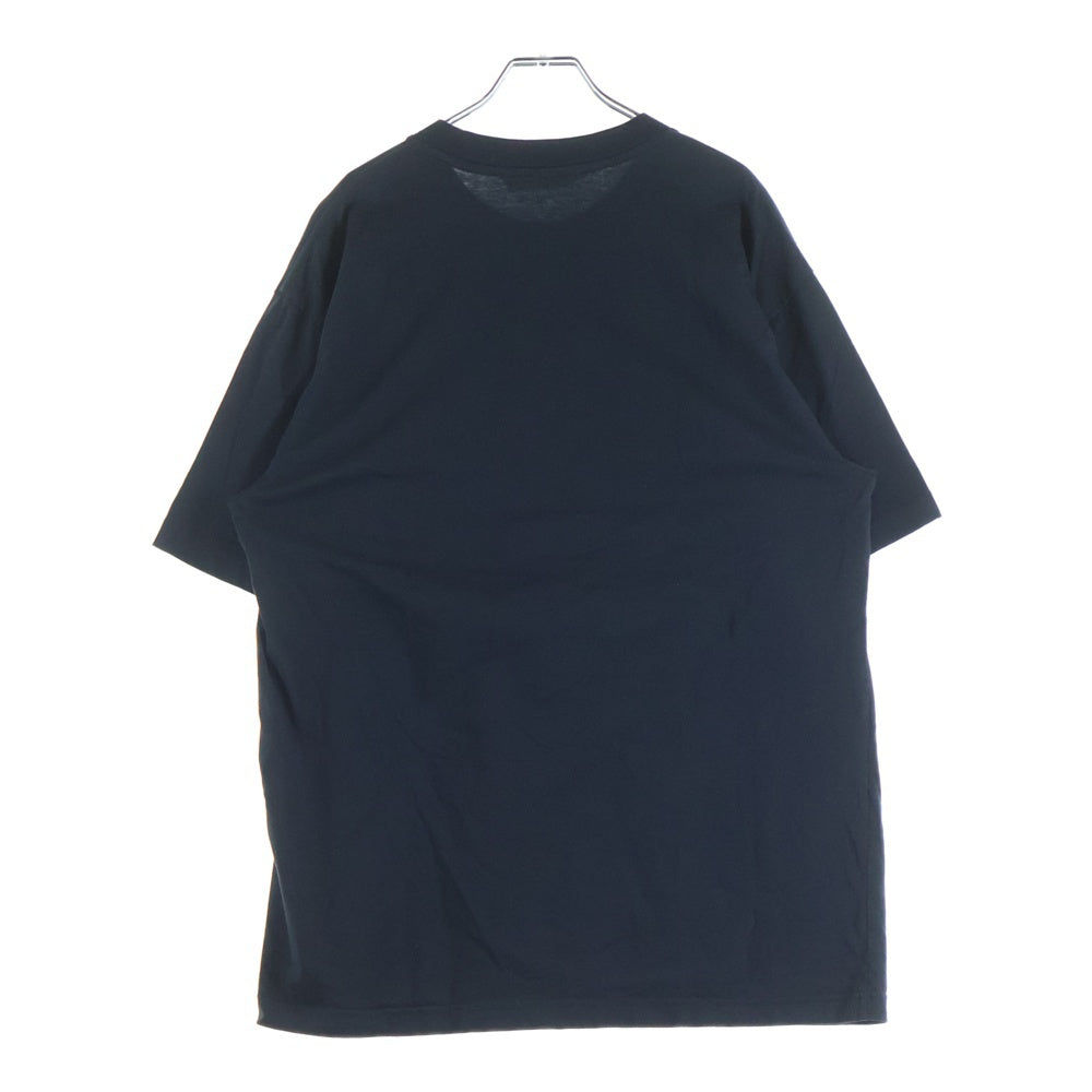 Y/PROJECT(ワイプロジェクト) EVERGREEN T-SHIRT エバーグリーン ピンチロゴ クルーネック半袖Tシャツ カットソー ブラック 204TS001 J83