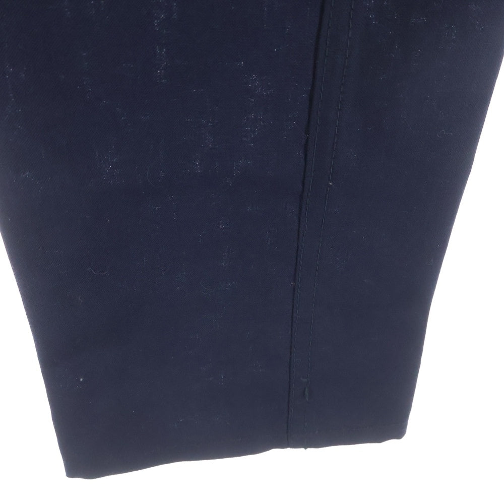 JUNYA WATANABE COMME des GARCONS(ジュンヤワタナベ コムデギャルソン) 15SS AD2014 シンチバック付 ウールスラックスパンツ ネイビー WO-P046