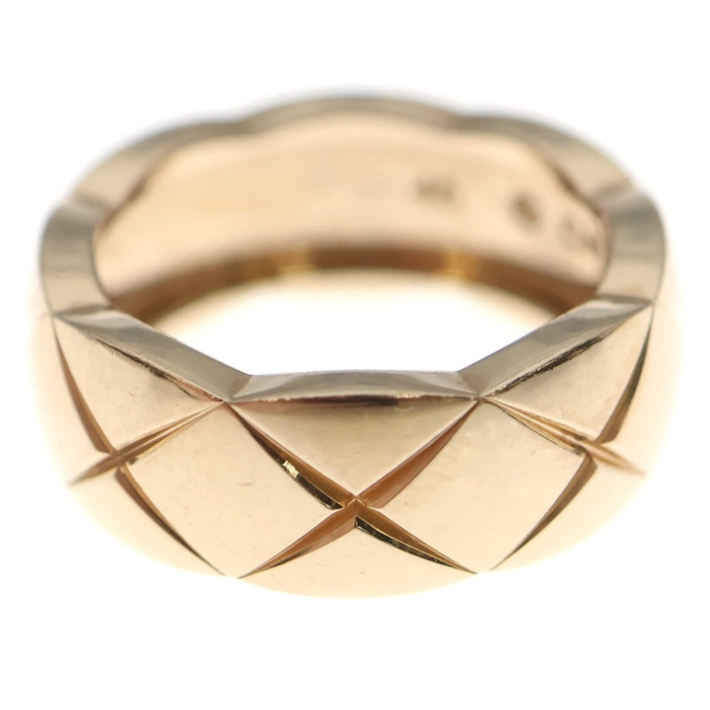 CHANEL(シャネル) ココ クラッシュ コレクション リング 18Kベージュゴールド ミディアムモデル J10817 レディース