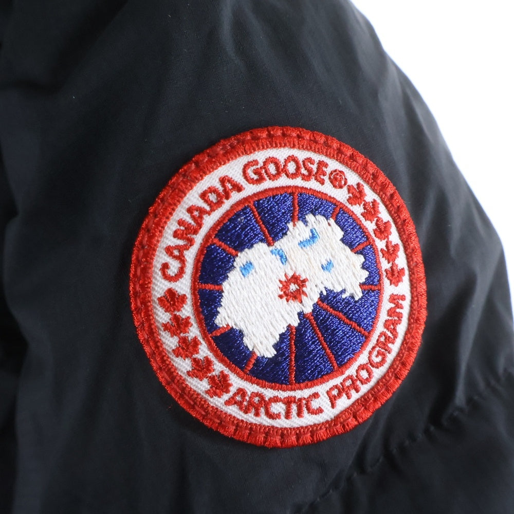 CANADA GOOSE(カナダグース) ARMSTRONG HOODY アームストロングフーディ フーデッドダウンジャケット ブラック 5076M