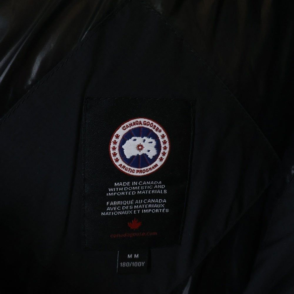 CANADA GOOSE(カナダグース) ARMSTRONG HOODY アームストロングフーディ フーデッドダウンジャケット ブラック 5076M