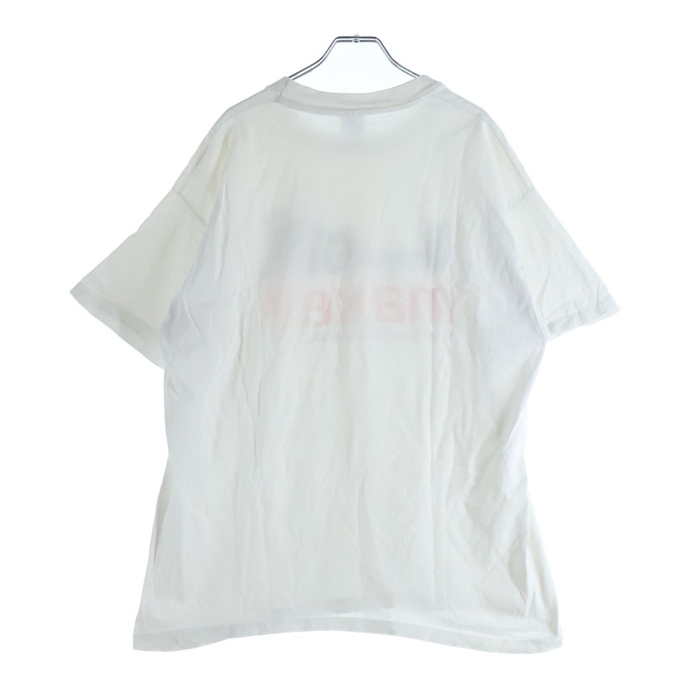 VINTAGE(ヴィンテージ) 90S VINTAGE MAXELL マクセル フロントロゴデザイン クルーネック カットソー 半袖Tシャツ ホワイト