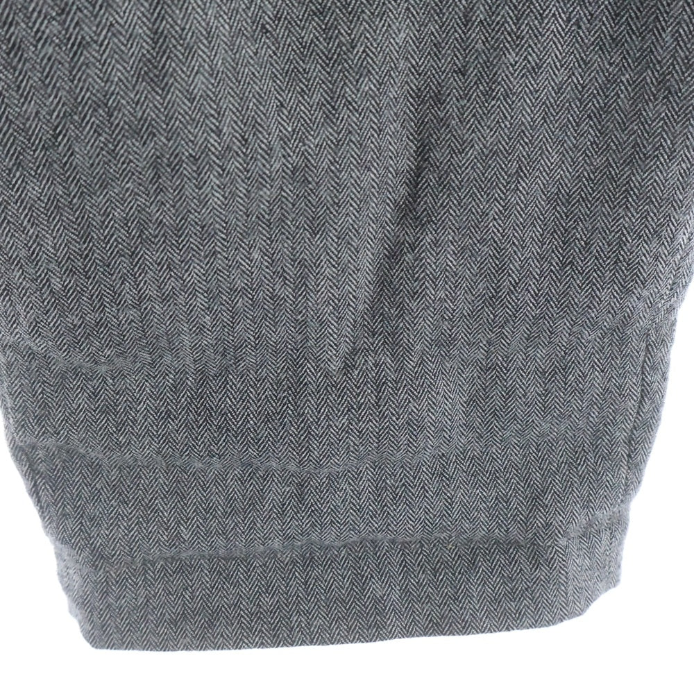 COMME des GARCONS HOMME(コムデギャルソンオム) 13AW ヘリンボーン ウール スラックスパンツ グレー HL-P013 AD2013