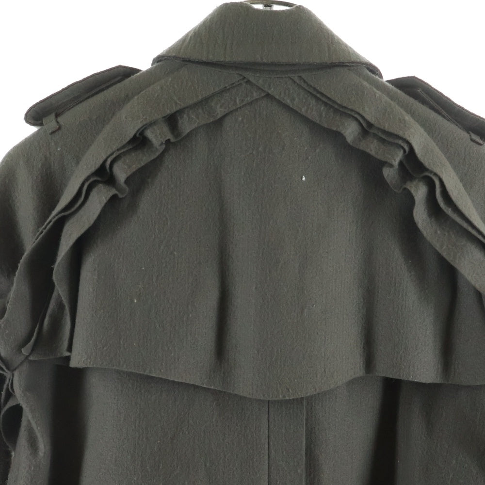 UNDERCOVER(アンダーカバー) 05AW ARTS&CRAFTS期 フェルト トレンチコート カーキ 5A40-C14