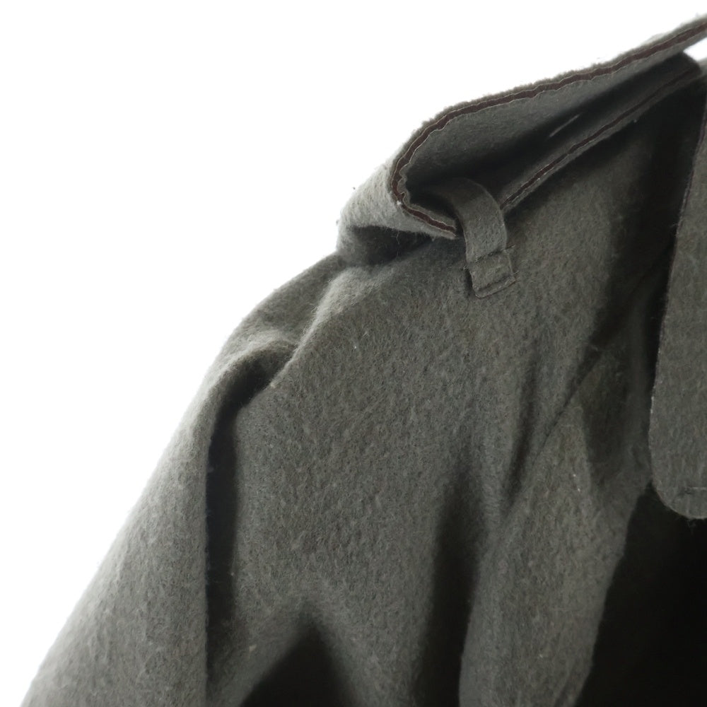 UNDERCOVER(アンダーカバー) 05AW ARTS&CRAFTS期 フェルト トレンチコート カーキ 5A40-C14