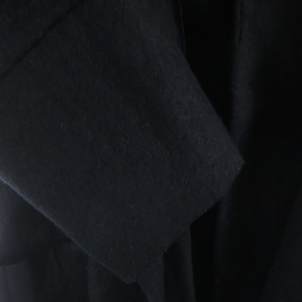 UNDERCOVER(アンダーカバー) 05AW ARTS&CRAFTS期 ストールドッキング ハイネック フーデッドコート ブラック 5A33-C7