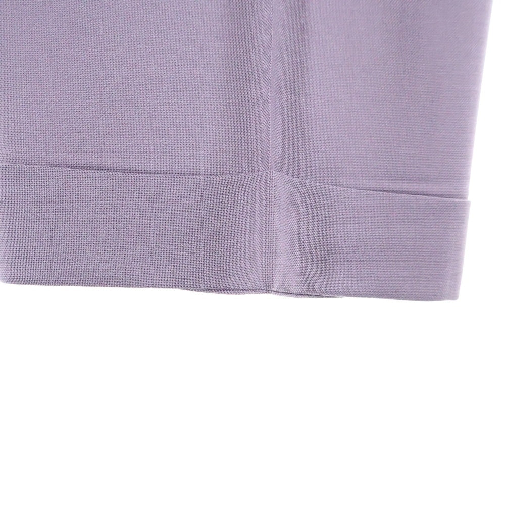 WACKO MARIA(ワコマリア) 22SS ×DORMEUIL PLEATED TROUSERS TYPE-2 ドーメル プリーツドトラウザーズ スラックスパンツ パープル 22SS-WMP-TR19