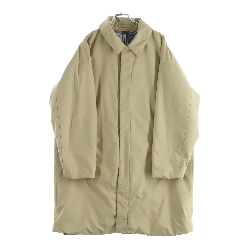 NEIGHBORHOOD ネイバーフッド 20AW BAL E-COAT 裏地バンダナ柄 ステンカラーコート ベージュ 202XONH-JKM02 NEIGHBORHOOD(ネイバーフッド) 20AW BAL E-COAT 裏地バンダナ柄 ステン