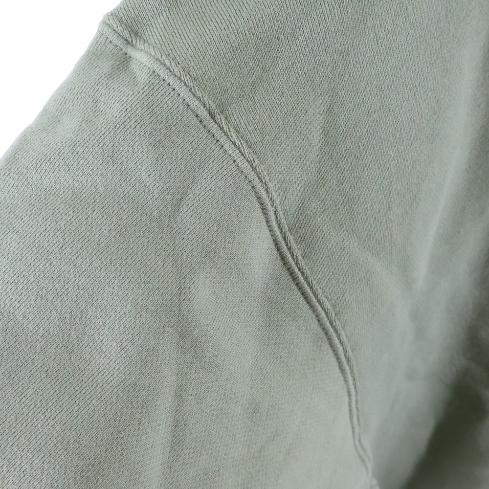 NEIGHBORHOOD(ネイバーフッド) 22SS ×RUSSELL ATHLETIC C-HOODED ラッセルアスレチック ロゴエンブロイダリー プルオーバーフーディー パーカー グリーン 221XRRUN-CSM02