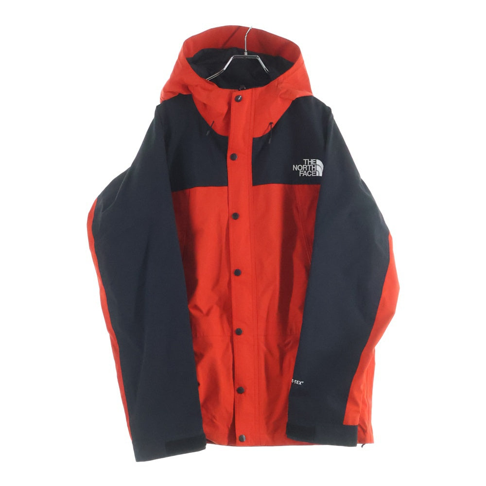 THE NORTH FACE(ザノースフェイス) MOUNTAIN LIGHT JACKET GORE-TEX マウンテンライトジャケット ゴアテックス フーデッドジップアップジャケット レッド/ブラック NP11834