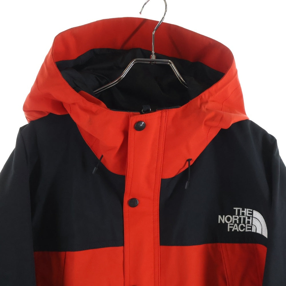 THE NORTH FACE(ザノースフェイス) MOUNTAIN LIGHT JACKET GORE-TEX マウンテンライトジャケット ゴアテックス フーデッドジップアップジャケット レッド/ブラック NP11834