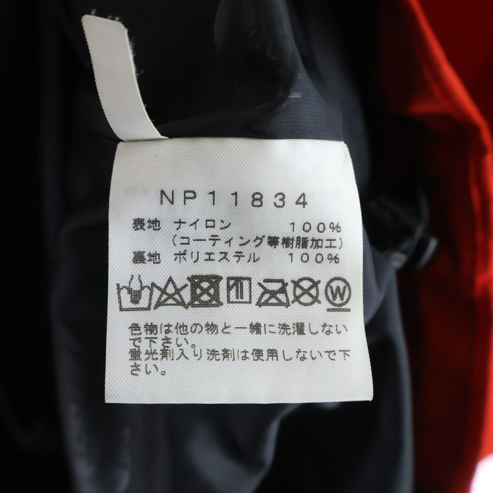 THE NORTH FACE(ザノースフェイス) MOUNTAIN LIGHT JACKET GORE-TEX マウンテンライトジャケット ゴアテックス フーデッドジップアップジャケット レッド/ブラック NP11834