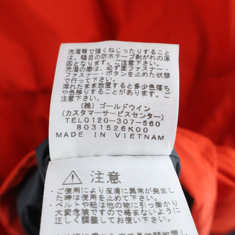 THE NORTH FACE(ザノースフェイス) MOUNTAIN LIGHT JACKET GORE-TEX マウンテンライトジャケット ゴアテックス フーデッドジップアップジャケット レッド/ブラック NP11834