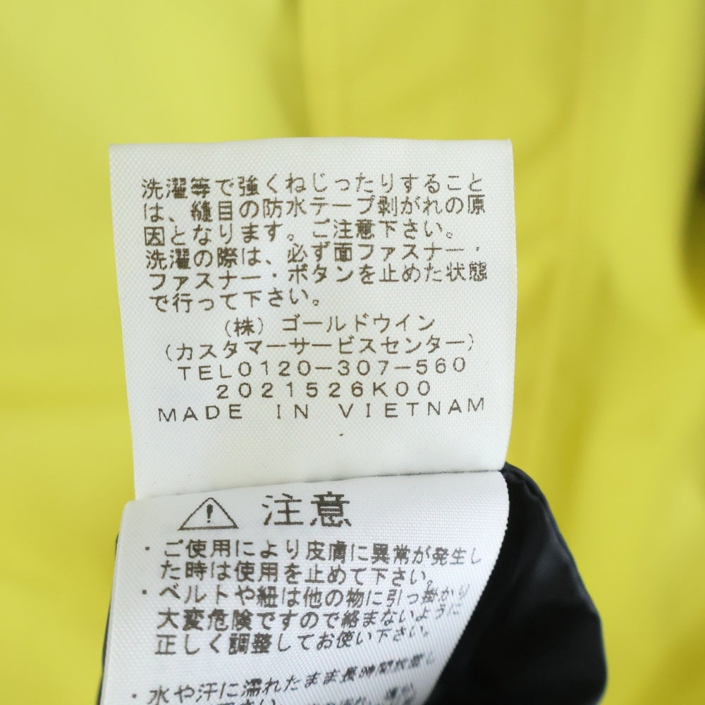 THE NORTH FACE(ザノースフェイス) MOUNTAIN LIGHT JACKET マウンテンライトジャケット フーデッドジップアップジャケット イエロー/ブラック NP62236