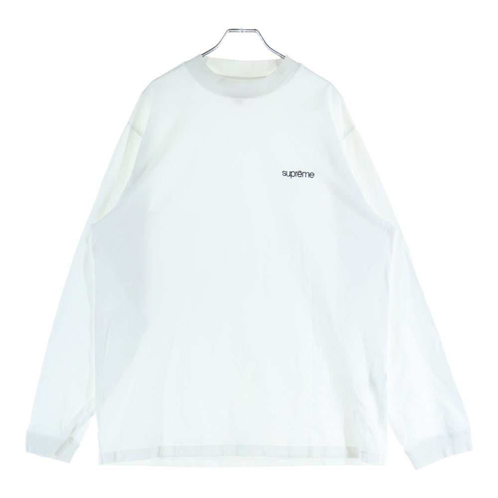 SUPREME(シュプリーム) 23AW Mock Neck L/S Top モックネック ロゴエン