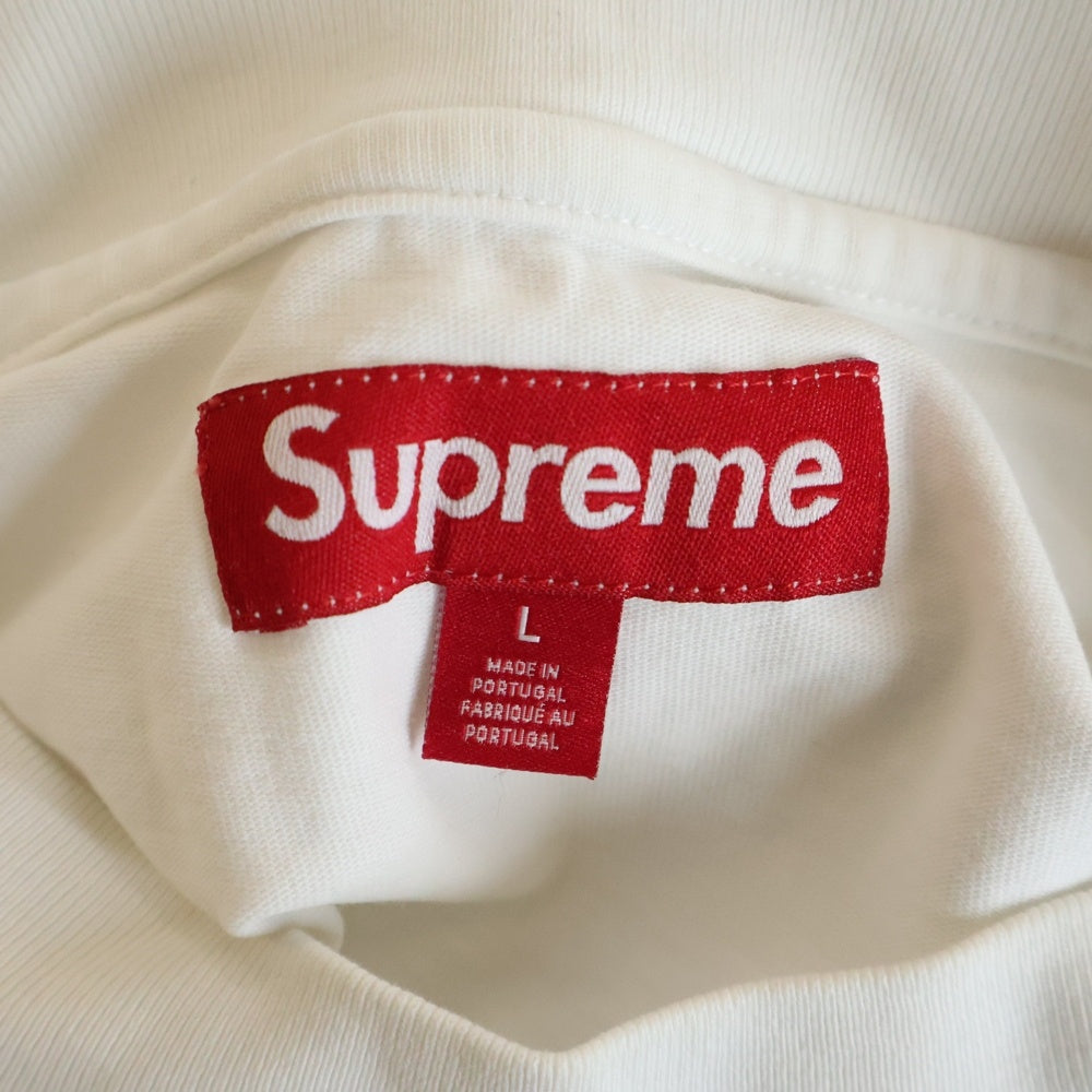 SUPREME(シュプリーム) 23AW Mock Neck L/S Top モックネック ロゴエン