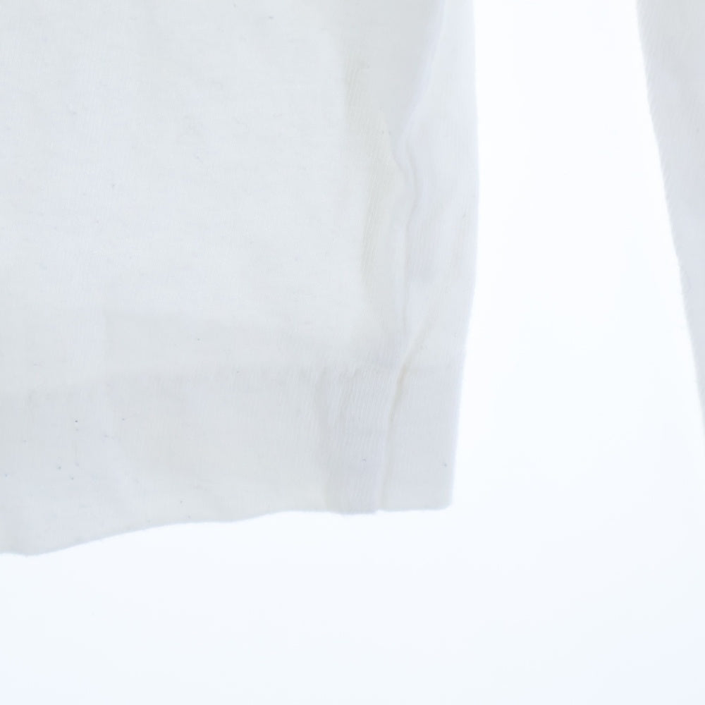 COMME des GARCONS(コムデギャルソン) 18AW ×MAISON MARGIELA HOLIDAYSCOLLECTION FREEDOM ホリデーズ コレクション フリーダム クルーネック長袖Tシャツ カットソー ホワイト OB-T003