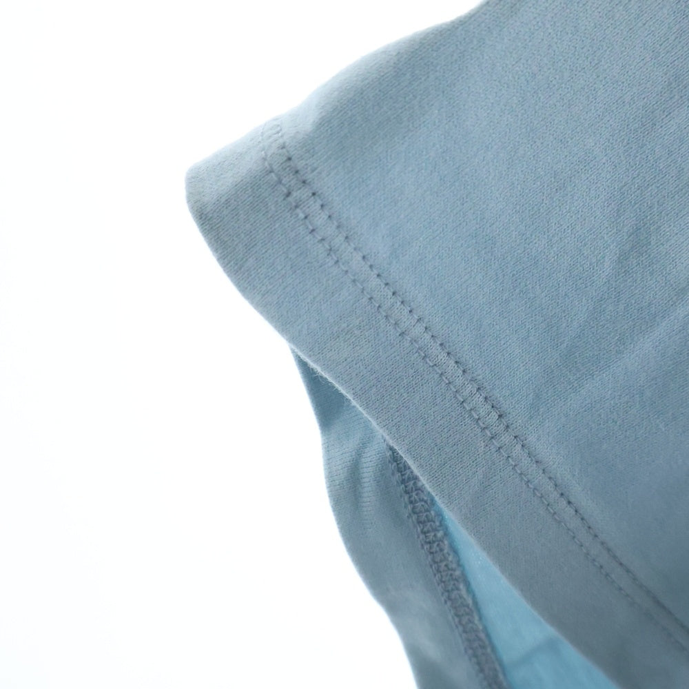 UNDERCOVER(アンダーカバー) フロントプリント ショート丈 クルーネック半袖Tシャツ カットソー ブルー UC1D8805-1