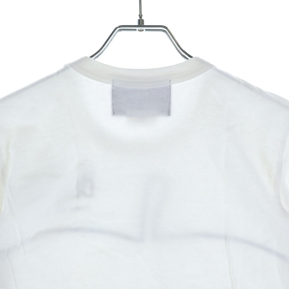 COMME des GARCONS(コムデギャルソン) ×THE BEATLES フロントプリント アップル クルーネック半袖Tシャツ カットソー ホワイト VD-T005