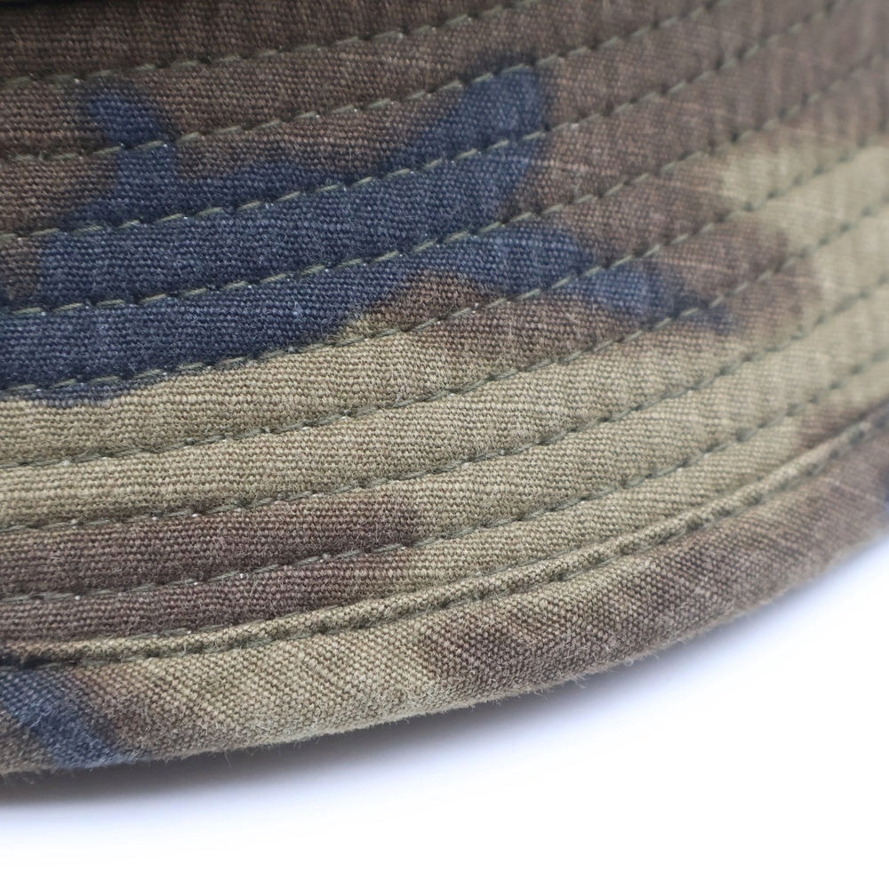 TENDERLOIN(テンダーロイン) JUNGLE HAT RIP STOP CAMO リップストップ カモ柄 ジャングルバケットハット 帽子 カーキ
